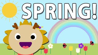SPRING ♫| Seasons Song | Wormhole Learning - Songs For Kids