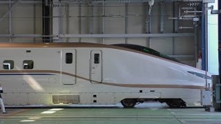 2015年9月27日　白山総合車両所　検査庫に入るW7系②