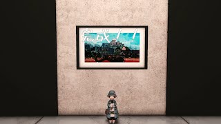 【組み合わせ家具の作り方】とってもおしゃれな絵画の飾り方その2 #FF14 #FF14ハウジング