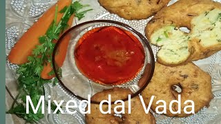 Super healthy and tasty 3 Dal vada..ఈ మూడు పప్పులు కలిపి గారెలు చేస్తే టేస్ట్ అదిరిపోతుంది