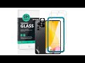 Xiaomi 12 Lite 5G Tempered glass ibywind Protector With Easy Install Kit And Camera Lens Protector