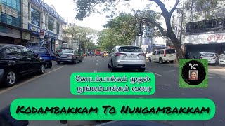 | Kodambakkam To Sterling Road Junction | Nungambakkam | The Local Trips |