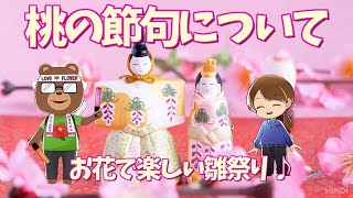 お花で楽しい雛祭り♪桃の節句にオススメの花