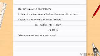 Conversion of Units Perimeter and Area CBSE Class 7 Maths