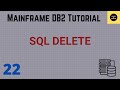 SQL Delete Query Using QMF - Mainframe DB2 Practical Tutorial - Part 22