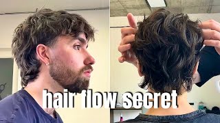 daily routine to achieve a healthy hair flow