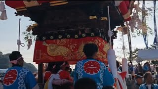 香川県小豆島の池田地区の秋祭り映像④（ラスト）