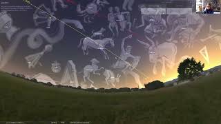 Jupiter heliacal setting