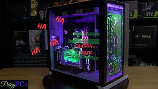 Joker Themed Bitspower Titan One Build!!!!!!