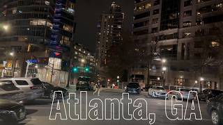 🔥🚗 4K POV Drive | Busy Friday Night Streets of Atlanta, GA 🌃✨