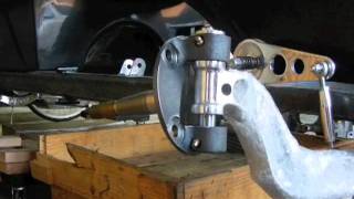 Install Early Ford Spindle