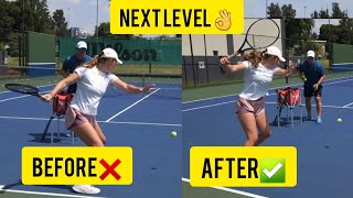 How to get your forehand from Good to the NEXT LEVEL