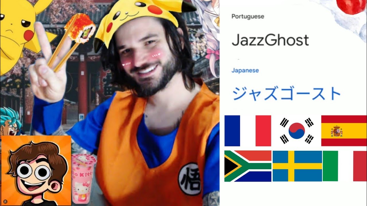 Jazzghost Em Vários Idiomas Meme Youtube