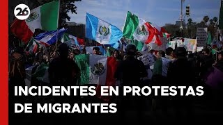 EEUU | Incidentes en protesta de migrantes en Los Ángeles