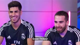 Real Madrid liverpool players react to their FIFA 20 ratings