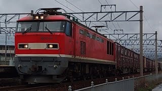 2023.3.18 4060列車 東金沢駅通過(EF510-1号機牽引)