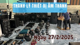 Thanh Lý Thiết Bị Âm Thanh Siêu Rẻ Đến Từ Ngọc Mai Hóc Môn - Anh Em Nhanh Tay