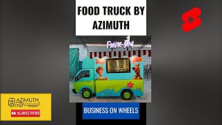 Food van by Azimuth. Medium size mobile food van.