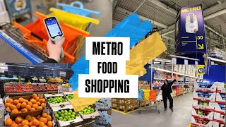 Закупка продуктів в Метро. Меню на 2 тижні