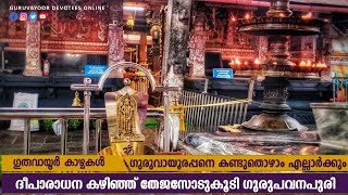 ഗുരുവായൂരപ്പന്റെ ഇന്നത്തെ ദീപാരാധന സന്ധ്യാദീപം നമോസ്തുതേ🙏 @guruvayur_devotees_online