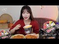 도전🥢 불닭볶음면 먹방 더 맵게 🔥 맛있게 먹는 레시피 공개 너무나 하찮은 먹방 .. buldak mukbang 달리아 dahlia