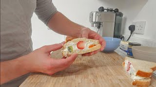 ASMR: Making Japanese Sandwiches, Whispering