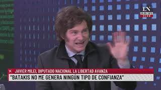 Milei cuestionó a Batakis por no haber trabajado en el sector privado: “Tiene el cuil invicto”