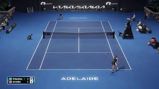 Rybakina E. @ Rogers S. [Adelaide 2022] | 7.1.22 | AO Tennis 2 - live