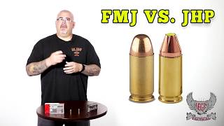 FMJ (Full Metal Jacket) Vs. JHP (Jacketed Hollow Point). What should you be carrying?