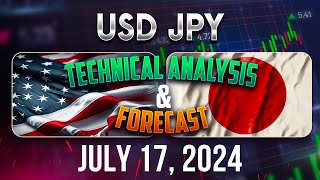 Latest USDJPY Forecast and Technical Analysis for July 17, 2024