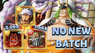 [OPTC] TREICERATOPS ARMORED DIVISION! 3.06 \u0026 1.66x Teams Vs Sasaki! トレクル No NEW BATCH or KINJURO!