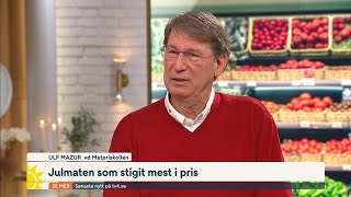 Här är julmaten som stigit mest i pris | Nyhetsmorgon | TV4 & TV4 Play