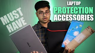 Laptop Protection Accessories Kit \u0026 Tips in Hindi | Screen Guard, Covers \u0026 Case