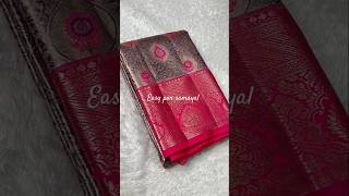 Bridal lovely wedding Kanchipuram pure pattu saree New price