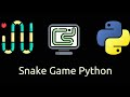 Snake Game in Python |Create Your first pygame application | PyGame | python game