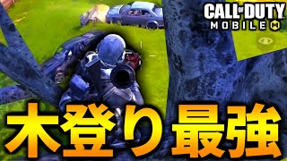 【CoD:MOBILE】木の上からロケランガン待ちが強いバトロワ【CoDモバイル】