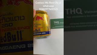 Wholesale Red Bull energy drink 250ml x 24 cans from Vietnam. Contact Rose Do WhatsApp 0084977610525