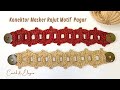 Konektor Masker Rajut Motif PAGAR Mudah untuk Pemula | Crochet Ear Saver for Beginners