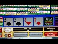 dealt four 4´s videopoker jackpot