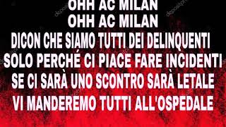 AC Milan cori curva sud 2019