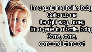 Christina Aguilera - Genie In A Bottle (Lyrics) HD