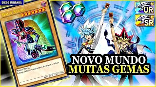 NOVO MUNDO GO RUSH!! 2000 GEMAS + BILHETES UR E SR + PACKS GRÁTIS + CÓDIGUIN - Yu-Gi-Oh! Duel links