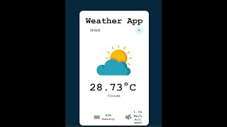 Weather app | HTML CSS JavaScript | ASMR | No Talking
