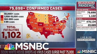 Everyday life continues to change for people across the country as COVID-19 spreads | MSNBC