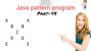 Java pattern program part 45 Easy Learning Genius