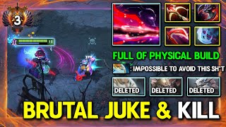 BRUTAL JUKE & KILL MID Void Spirit With Physical Build Even Micro GOD Naga Siren Can't Survive DotA2