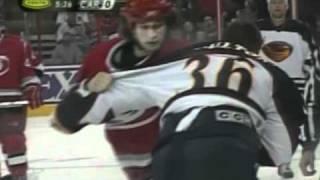 Eric Boulton vs Jesse Boulerice Nov 12, 2005