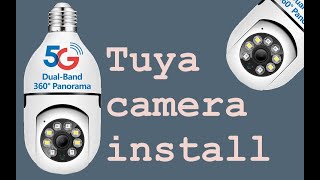 Tuya camera install