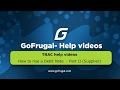 GoFrugal TRAC - How to raise a Debit note - Part II ( Suppliers )