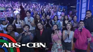 ABS-CBN, GMA-7 execs join 'It's Showtime' opening